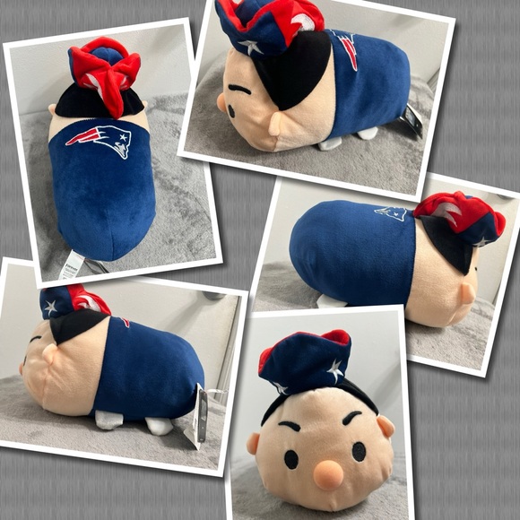 New England Patriots Mascot Stadium Stackers Plush - Picture 13 of 13